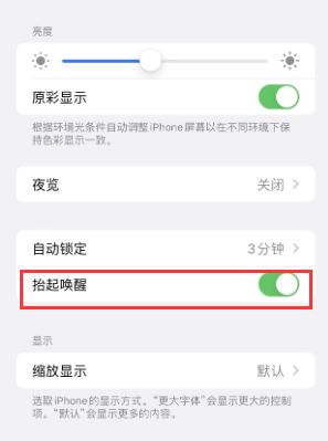 汉阳苹果授权维修站分享iPhone轻点无法唤醒怎么办