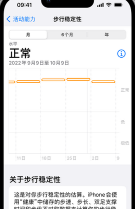 汉阳iPhone手机维修如何在iPhone开启'步行稳定性通知'