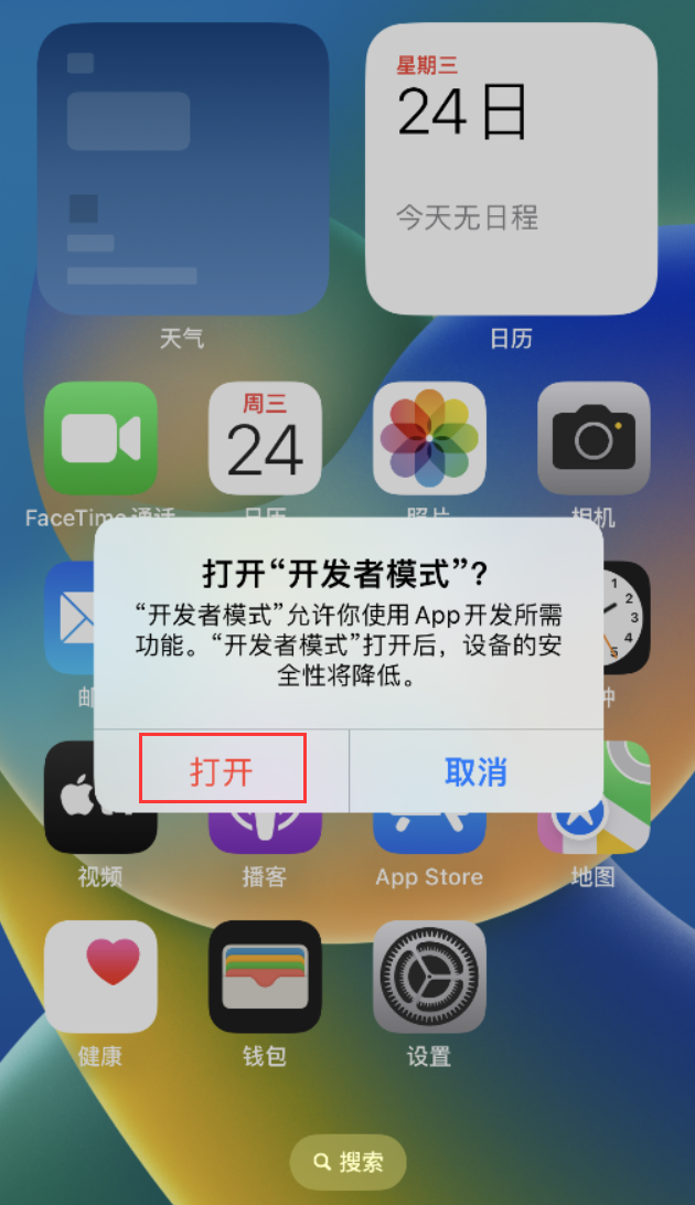 汉阳苹果手机维修分享如何打开开发者模式 