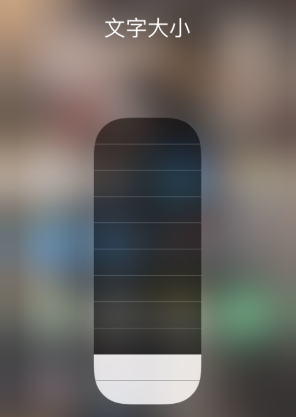 汉阳苹果手机维修分享小技巧：在 iPhone 控制中心快速调节字体大小 