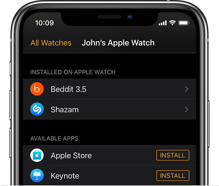 汉阳苹果手机维修分享如何在 Apple Watch 上下载应用 