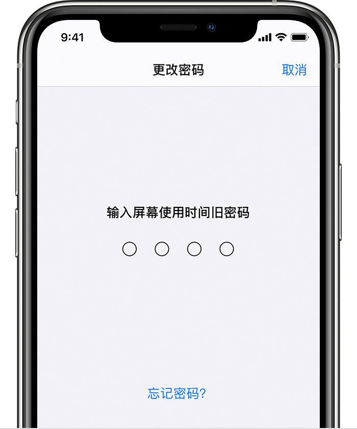 汉阳苹果手机维修分享iOS 14 忘记屏幕使用时间密码怎么办 